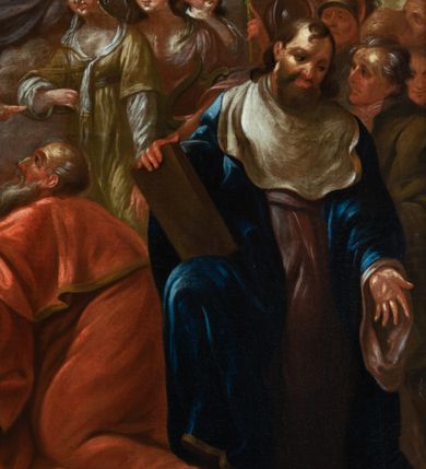 Zdjęcie nr 10: W lewym, dolnym rogu sygnatura "Michał Stachowicz malował 1819."