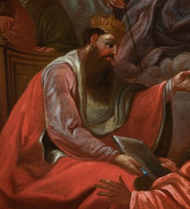 Zdjęcie nr 12: W lewym, dolnym rogu sygnatura "Michał Stachowicz malował 1819."