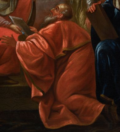 Zdjęcie nr 13: W lewym, dolnym rogu sygnatura "Michał Stachowicz malował 1819."