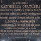 Zdjęcie nr 1: Epitafium w formie leżącego prostokąta, z inskrypcją: &quot;KU CZCI i PAMIĘCI | KAZIMIERZA GIRTLERA / syna Sebastyana Ur(odzonego) d(nia) 24/3 1804 r[oku] w Krakowie Zm(arłego) d(nia) 29/1 1887 r(oku) / Najlepszemu mężowi Ojcu i bratu wiernemu synowi / Kościoła i ojczyzny ten napis położyła żona / ELEONORA z JANOWSKICH / niepocieszona po stracie drogiego męża. / PRAWOŚC I CNOTA WIODŁY GO W ŻYCIU | TĘSKNIŁ DO CISZY I SPOKOJU, ŁAKNĄŁ SPRAWIEDLIWOŚCI. / BOŻE DAJ JEGO DUSZY ODPOCZYNEK WIECZNY.&quot;