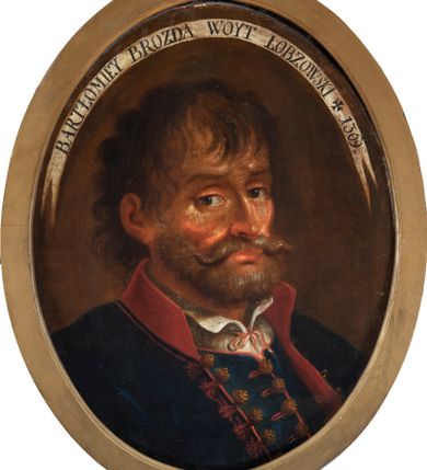 Zdjęcie nr 1: Obraz odspojony od ramy, płótno pociemniała
