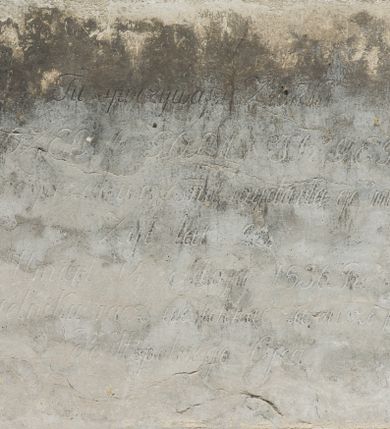 Zdjęcie nr 1: Tablica uzyskała kształt leżącego prostokąta. Jej pole w całości pokrywa inskrypcja: "Tu spoczywają Zwłoki / JÓZEFA GOLAWSKYEGO / Śmierć przed wczesna wydarła go matce / Zył lat 26 / Umarł 14 Maja 1836. R[OKU]. / Czytelniku racz westchnąć za Dusze jego / Do Wspólnego Ojca". 